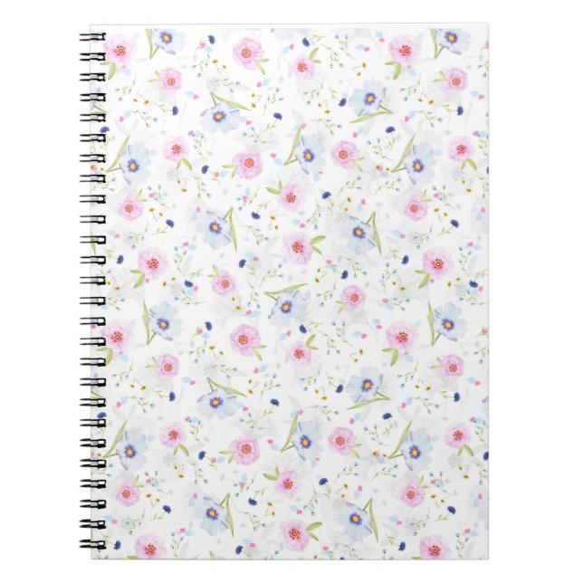 Flowery Notebook (Front)