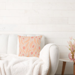 Flowery pattern cushion