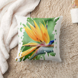 Flowery Splatter Cushion