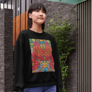 Flowery Sweatshirt