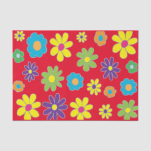 Flowery Tissue Paper