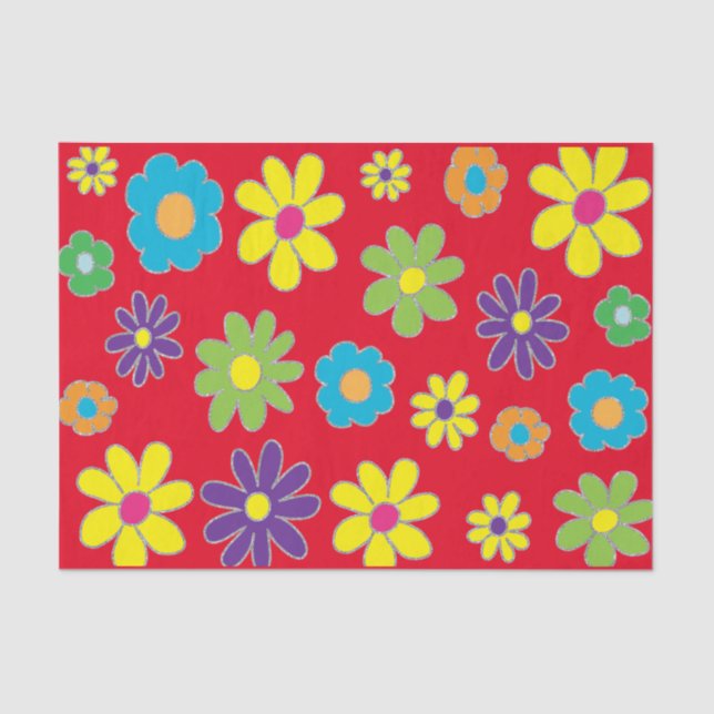 Flowery Tissue Paper (Front)