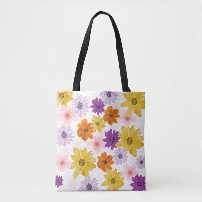 Flowery Tote (Front)