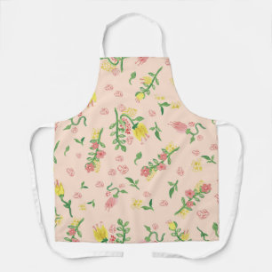 Flowery Tulips Apron