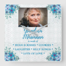 Flowery "What Grandma is Made Of"