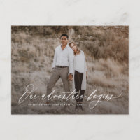 Flowing Adventure Save the Date Postcard