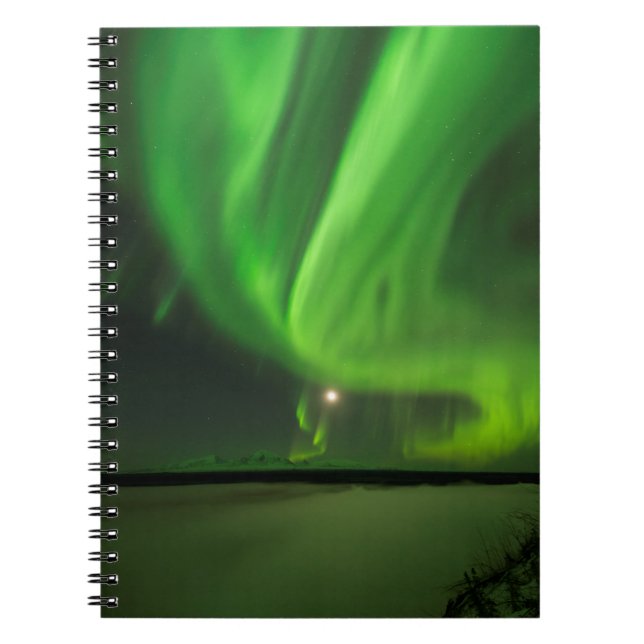 Flowing Aurora Notebook (Front)