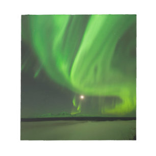 Flowing Aurora Notepad