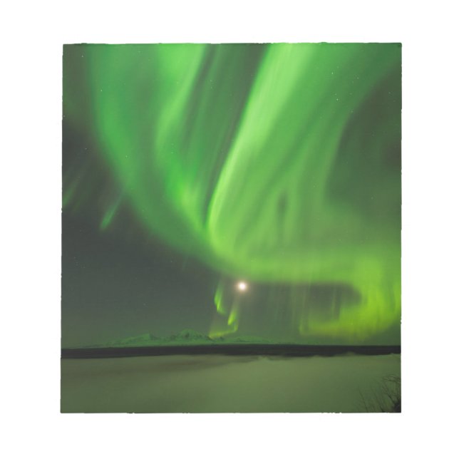 Flowing Aurora Notepad (Front)