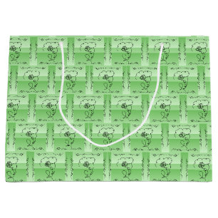 Flowing Beauty Sage Horizontal Gift Bag