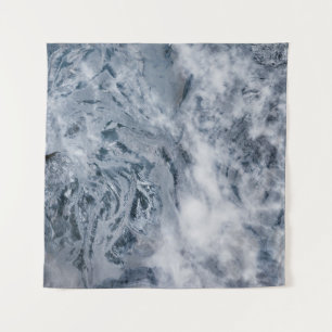 Flowing body of water tapestry