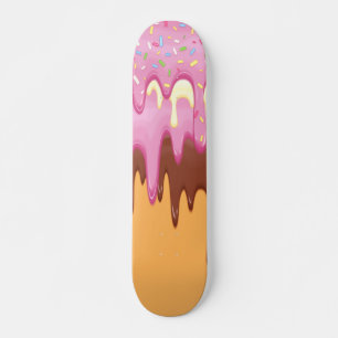 Flowing doughnuts skateboard