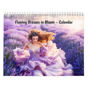 Flowing Dresses in Bloom – Calendar