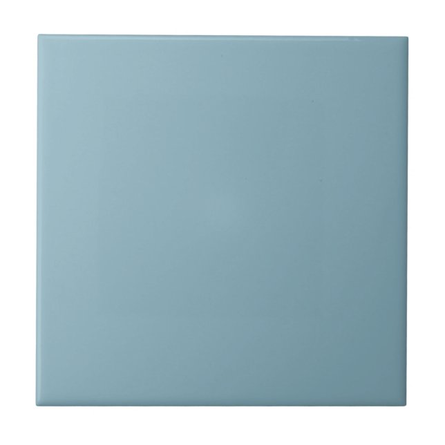 Flowing Ebbtide Blue Square Kitchen and Bathroom Ceramic Tile (Front)