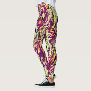 Flowing Fall colours... Leggings