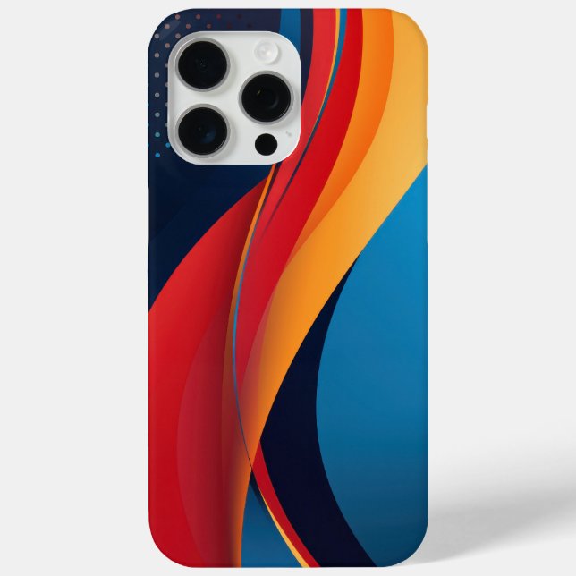 Flowing forms and dots Case-Mate iPhone case (Back)