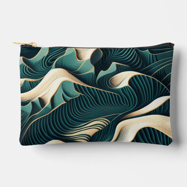 Flowing Harmony Accessory Pouch (Front)