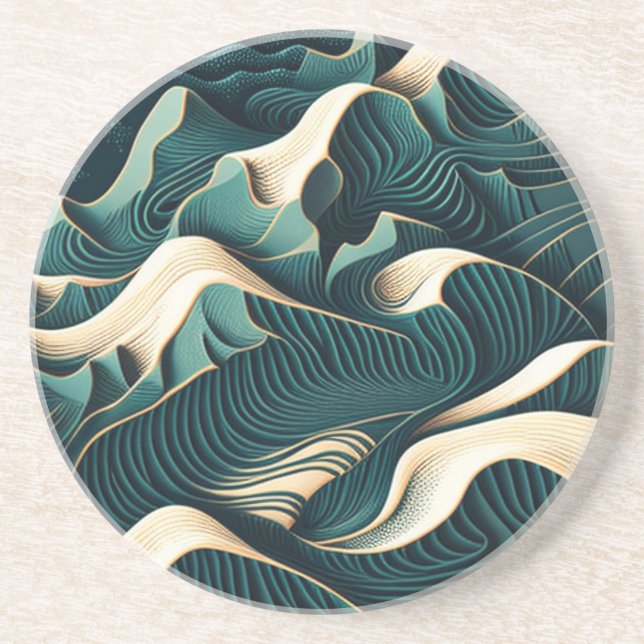 Flowing Harmony Coaster (Front)