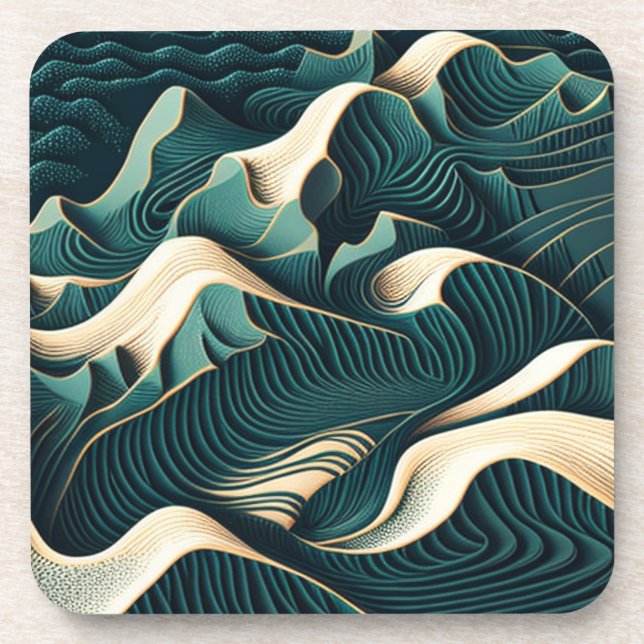 Flowing Harmony Coaster (Front)