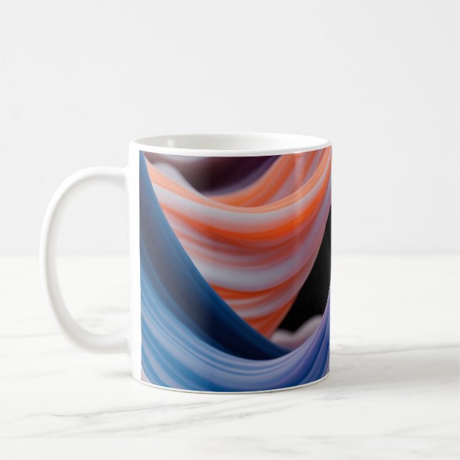 Flowing Harmony Coffee Mug (Left)