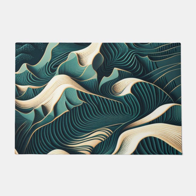 Flowing Harmony Doormat (Front)