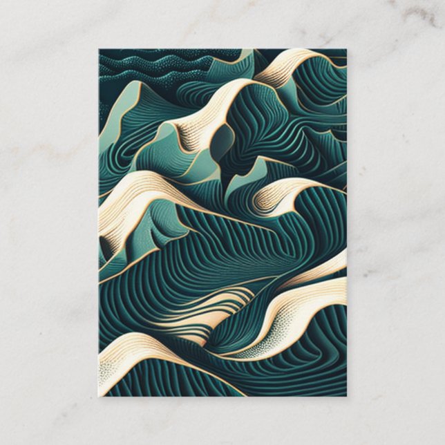 Flowing Harmony Enclosure Card (Front)