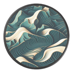 Flowing Harmony Hockey Puck