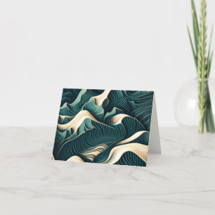 Flowing Harmony Holiday Card