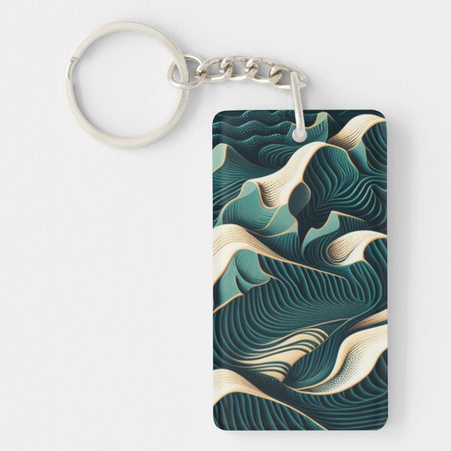 Flowing Harmony Key Ring (Front)