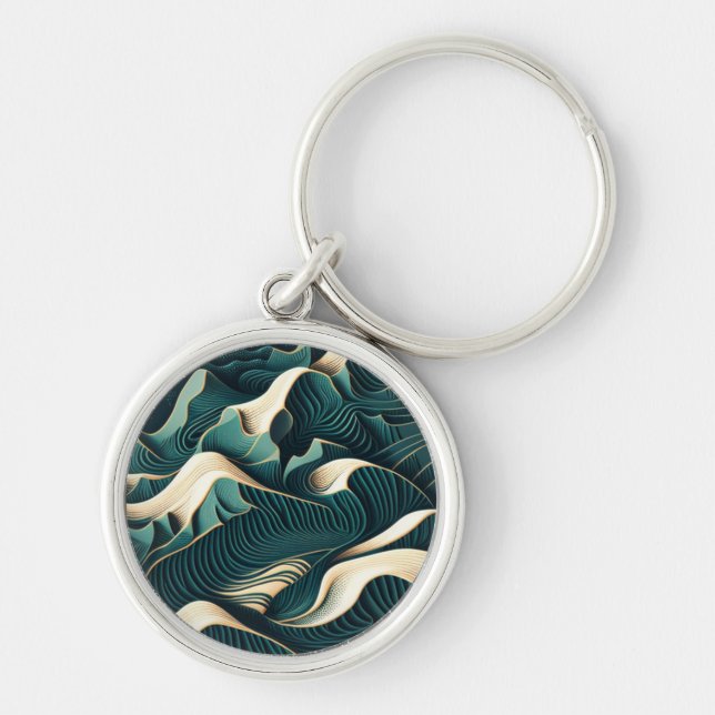 Flowing Harmony Key Ring (Front)
