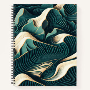 Flowing Harmony Notebook