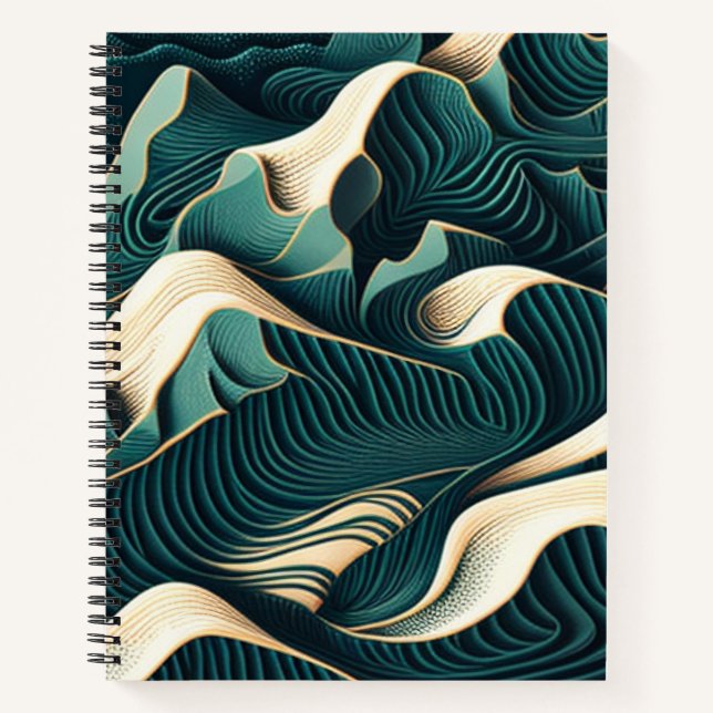 Flowing Harmony Notebook (Front)