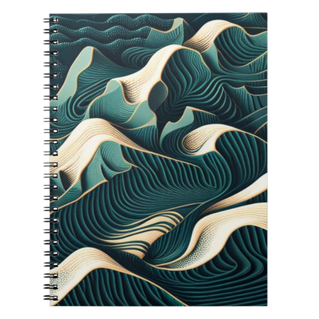 Flowing Harmony Notebook (Front)