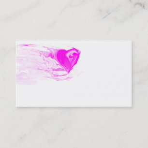flowing  heart business card