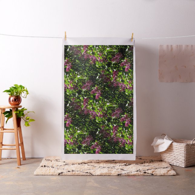 Flowing Lilacs..... Fabric (In Situ)