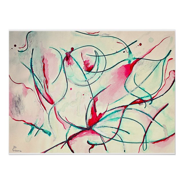 Flowing line poster (Front)
