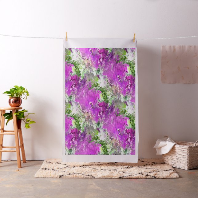 Flowing Petunias..... Fabric (In Situ)