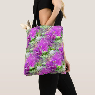 Flowing Petunias..... Tote Bag