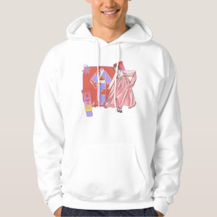 Flowing Pink Hanbok & Glow BB Cream Hoodie