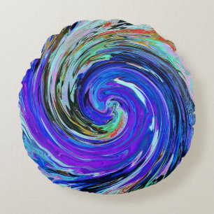 Flowing Poison.... Round Cushion