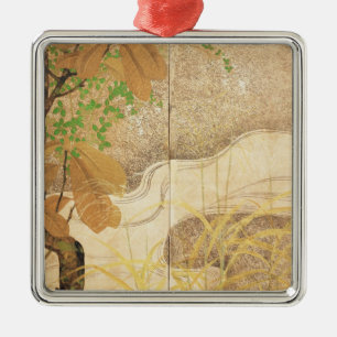 Flowing River Metal Ornament