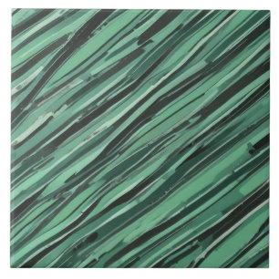Flowing Seaweed Ceramic Tile