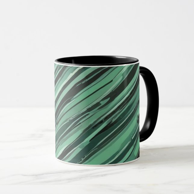 Flowing Seaweed Mug (Front Right)