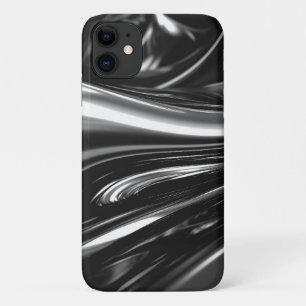 Flowing Silver Metal  iPhone 11 Case