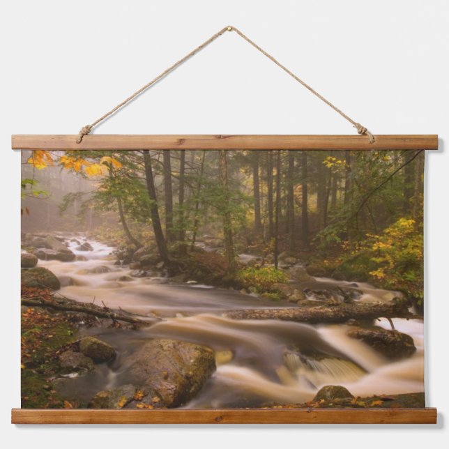 Flowing Streams Appalachian Trail | Vermont Hanging Tapestry (Front)