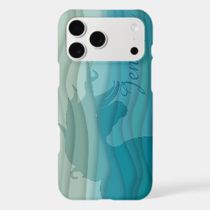 Flowing Unicorn Silhouette (wavy)