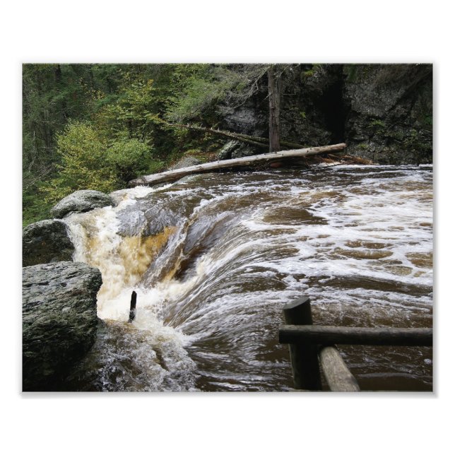 Flowing Waters 10x8 Photographic Print (Front)