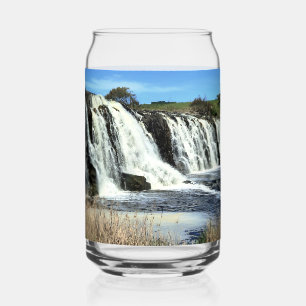 Flowing Waters of Hopkins Falls Can Glass