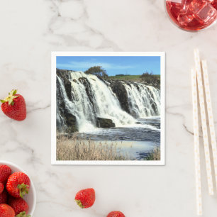 Flowing Waters of Hopkins Falls Napkin