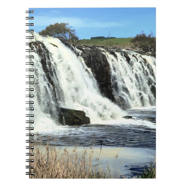 Flowing Waters of Hopkins Falls Notebook (Front)